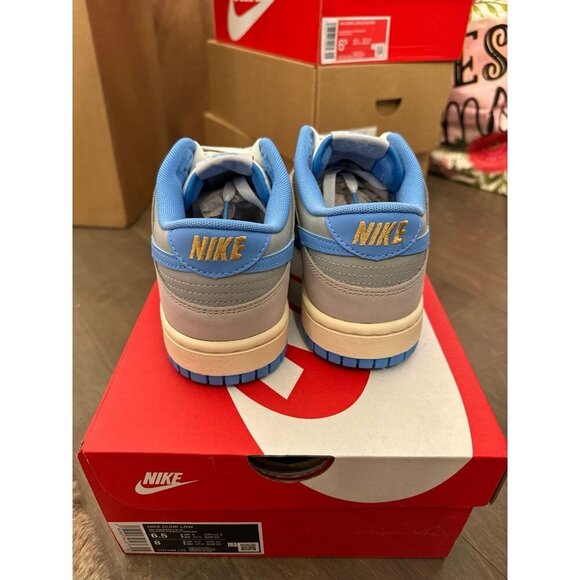 Nike dunk low sail / university blue 8W 6.5M - Picture 5 of 10